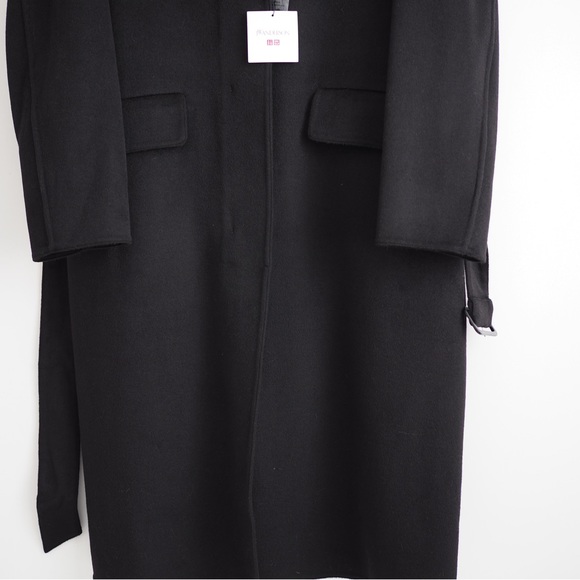 JW Anderson wool Uniqlo premium double face oversized belted coat - Picture 8 of 10